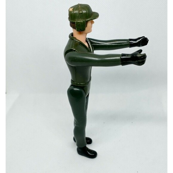 Vintage 1982 Gay Toys Laser Force  Military Pilot 5.5" Action Figure - Picture 5 of 8